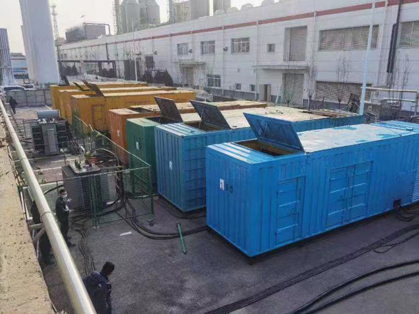 吉安柴油发电机出租案例展示